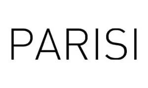 The image displays the word "PARISI" in bold, black, capital letters on a white background, reminiscent of a clean and professional plumber's signage in Sydney.