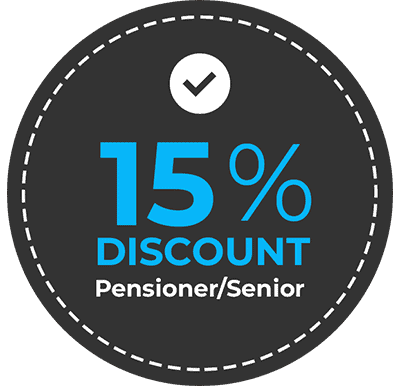 15% Discount Pensioner/Senior | Hydro Plumbing Service