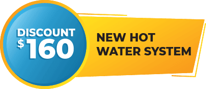 Hydro Plumbing Service Discount at $160 New Hot Water System