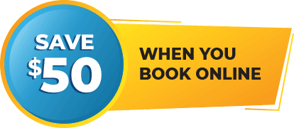 Save $50 Plumbing Service When You Book Online