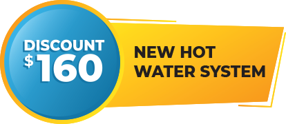 Hydro Plumbing Service Discount at $160 New Hot Water System
