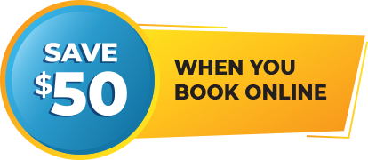 Save $50 Plumbing Service When You Book Online